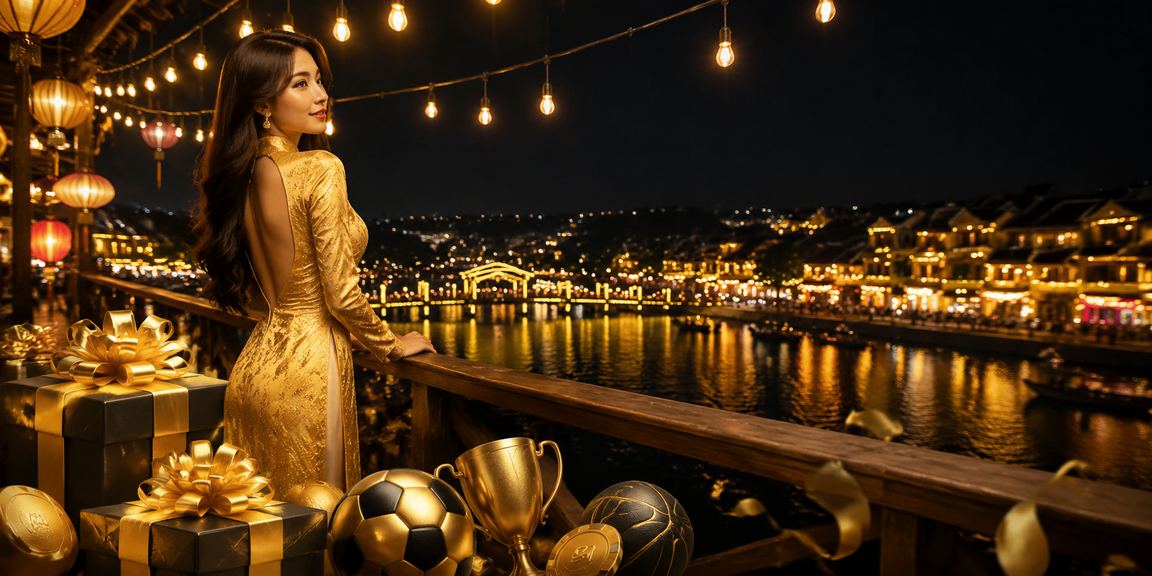 Phố cổ Hội An lung linh về đêm — hình ảnh đặc trưng của văn hóa và giải trí Việt Nam hiện đại