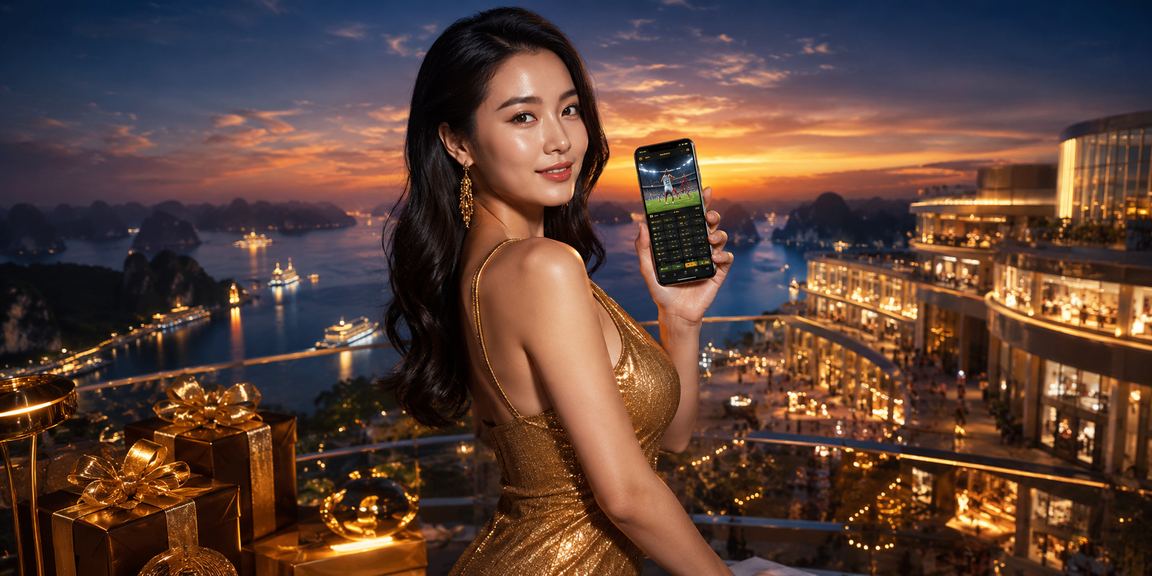 Khung cảnh sòng bài trực tuyến Việt Nam với màn hình hiển thị kết quả cá cược thể thao và casino